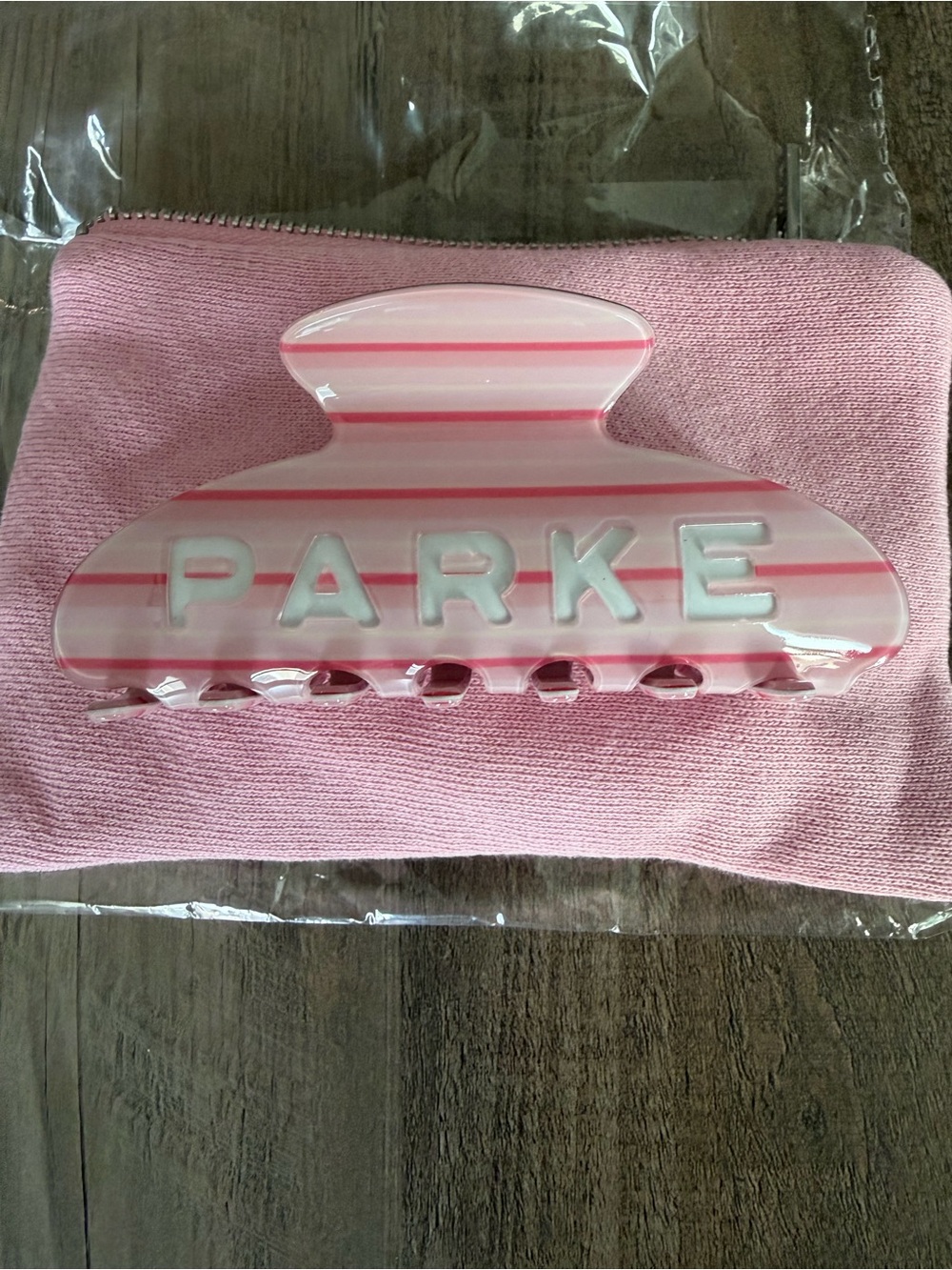 NEW Parke Claw Clip *Its a Girl Collection* Pink Bag - Picture 3 of 3